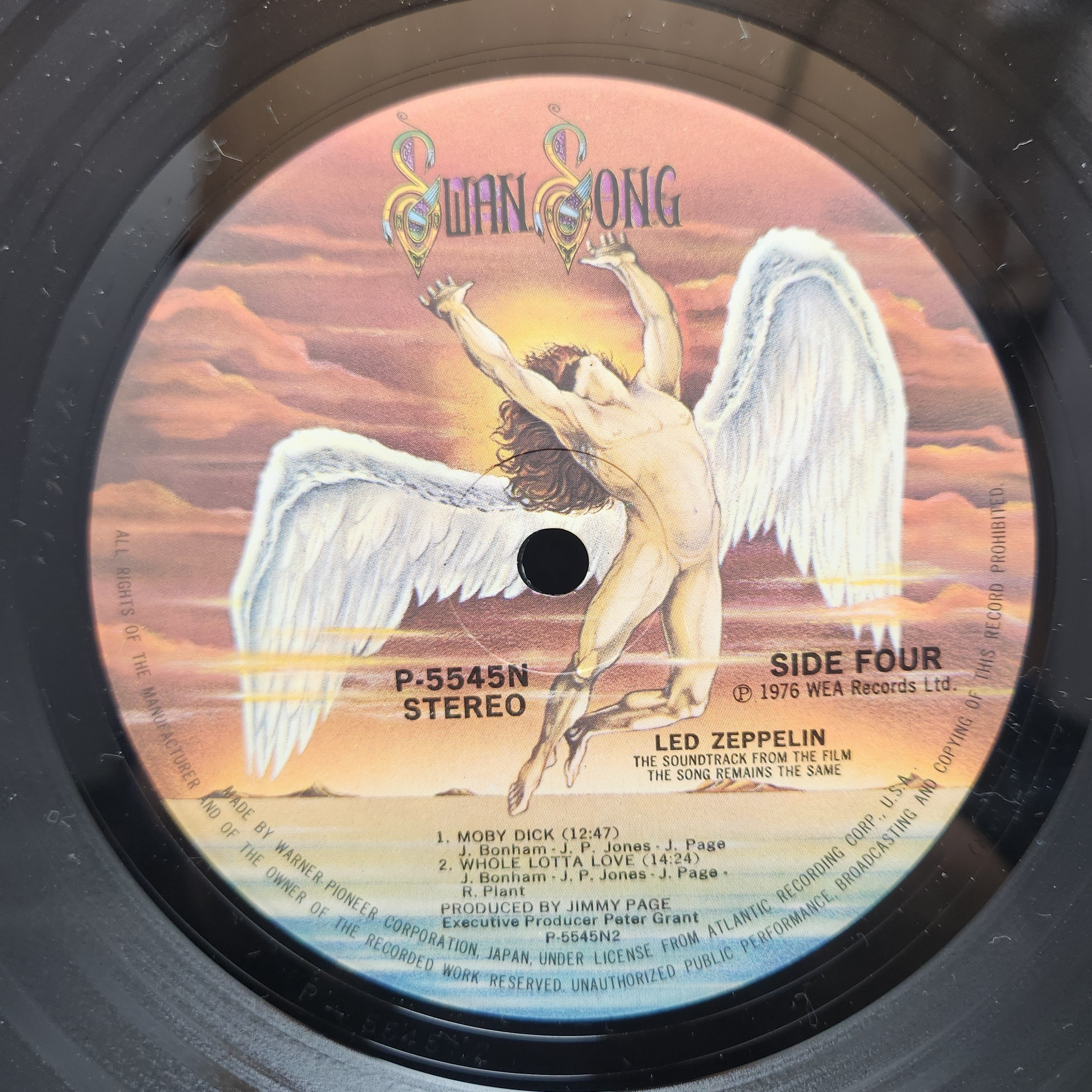 Led Zeppelin / The Soundtrack From The Film The Song Remains The Same [P-5544~5N] - 画像5