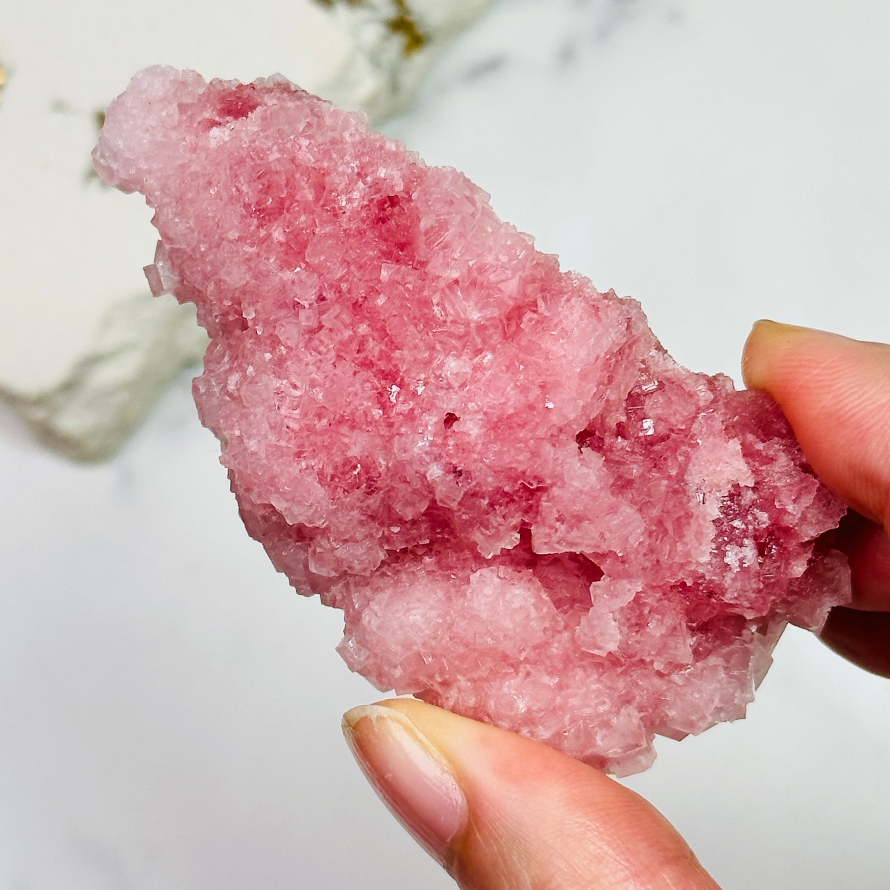 希少な天然鉱物｜ピンクハーライト原石（岩塩） | Mt.Sophia 天然石屋