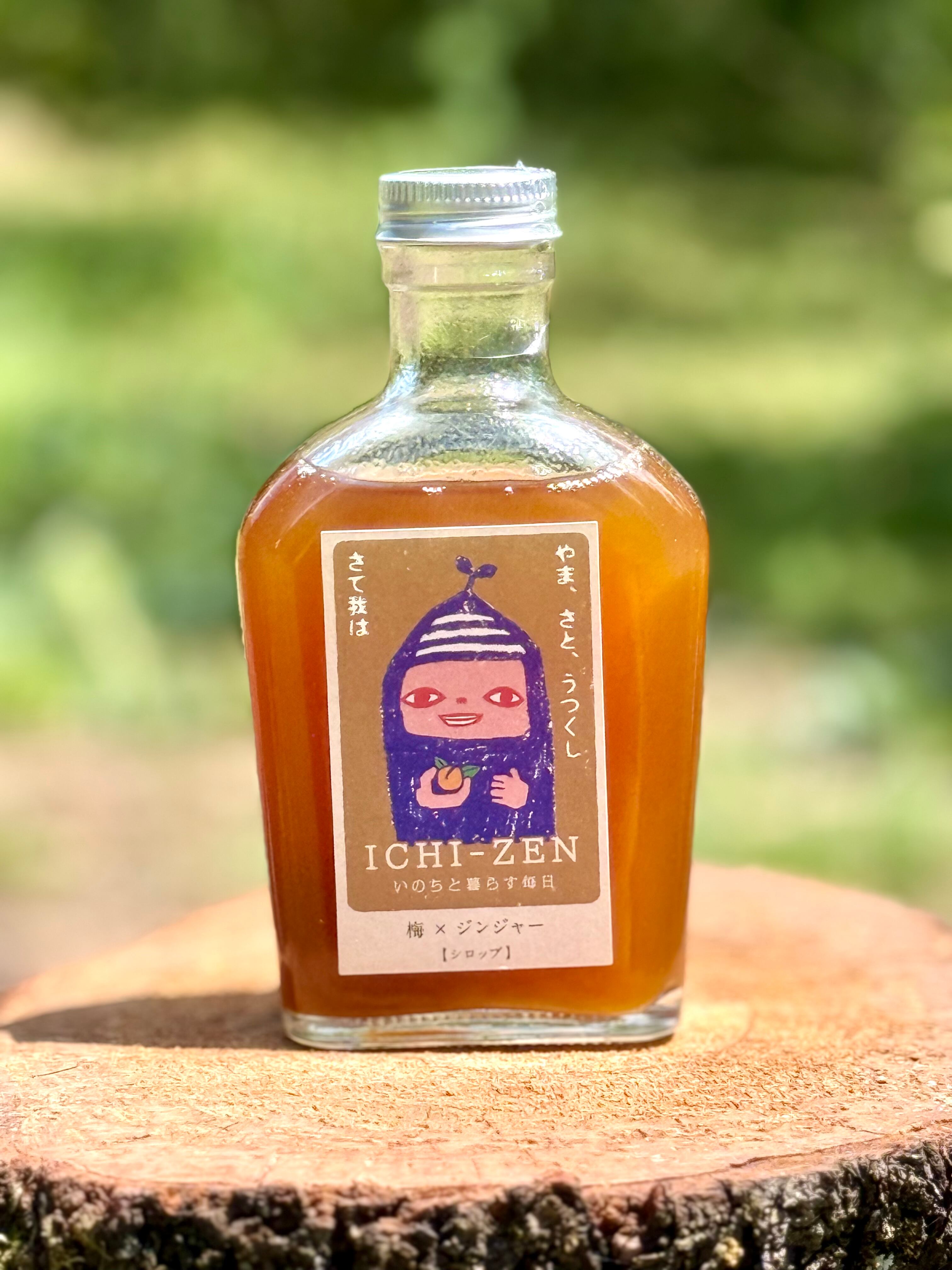 梅×ジンジャーシロップ