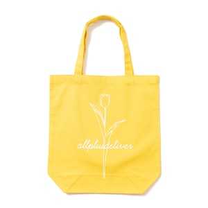 ALPSDR ONE TULIP TOTE BAG / LIGHT YELLOW