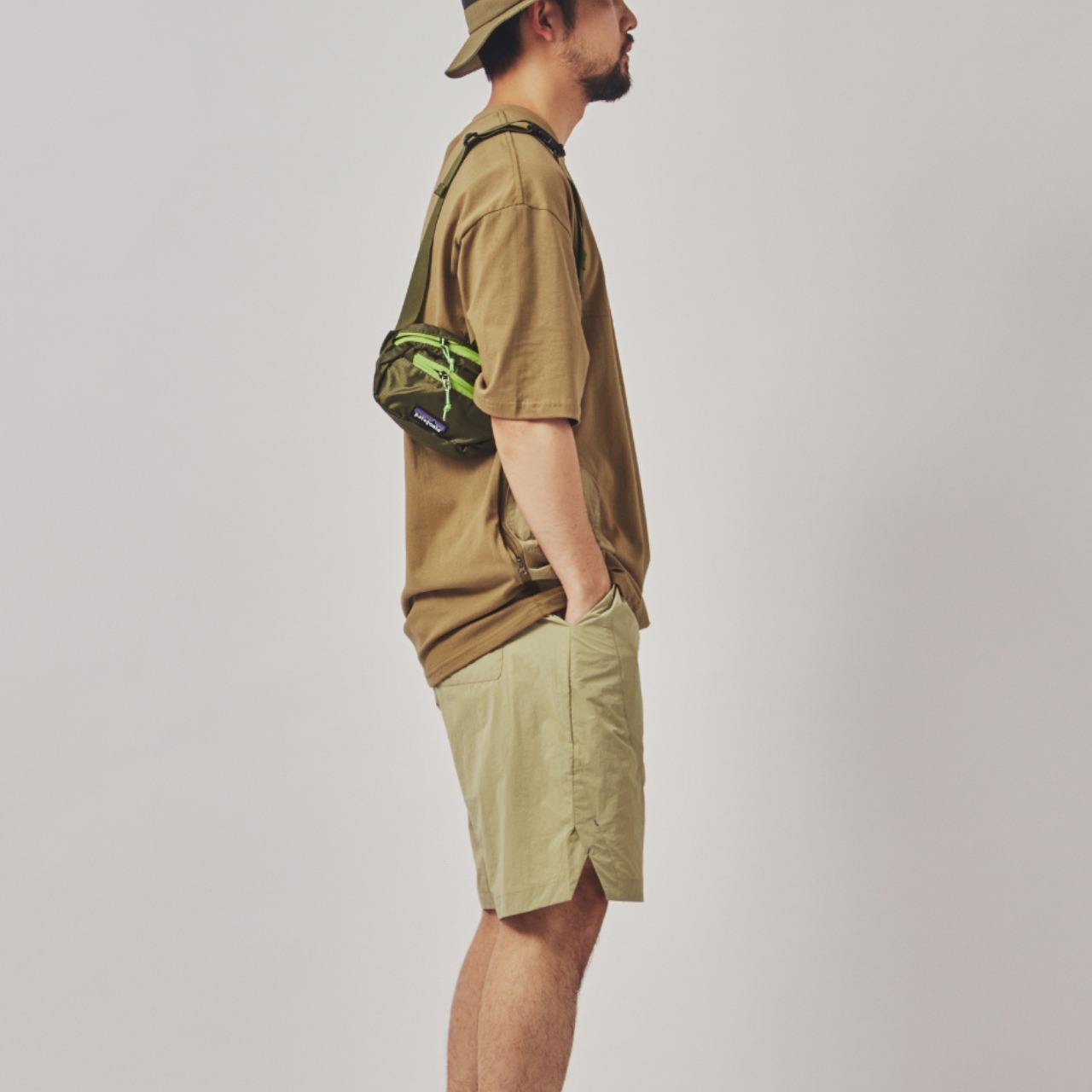 ショート スリーブ ポケット Tシャツ  A1899 - 3