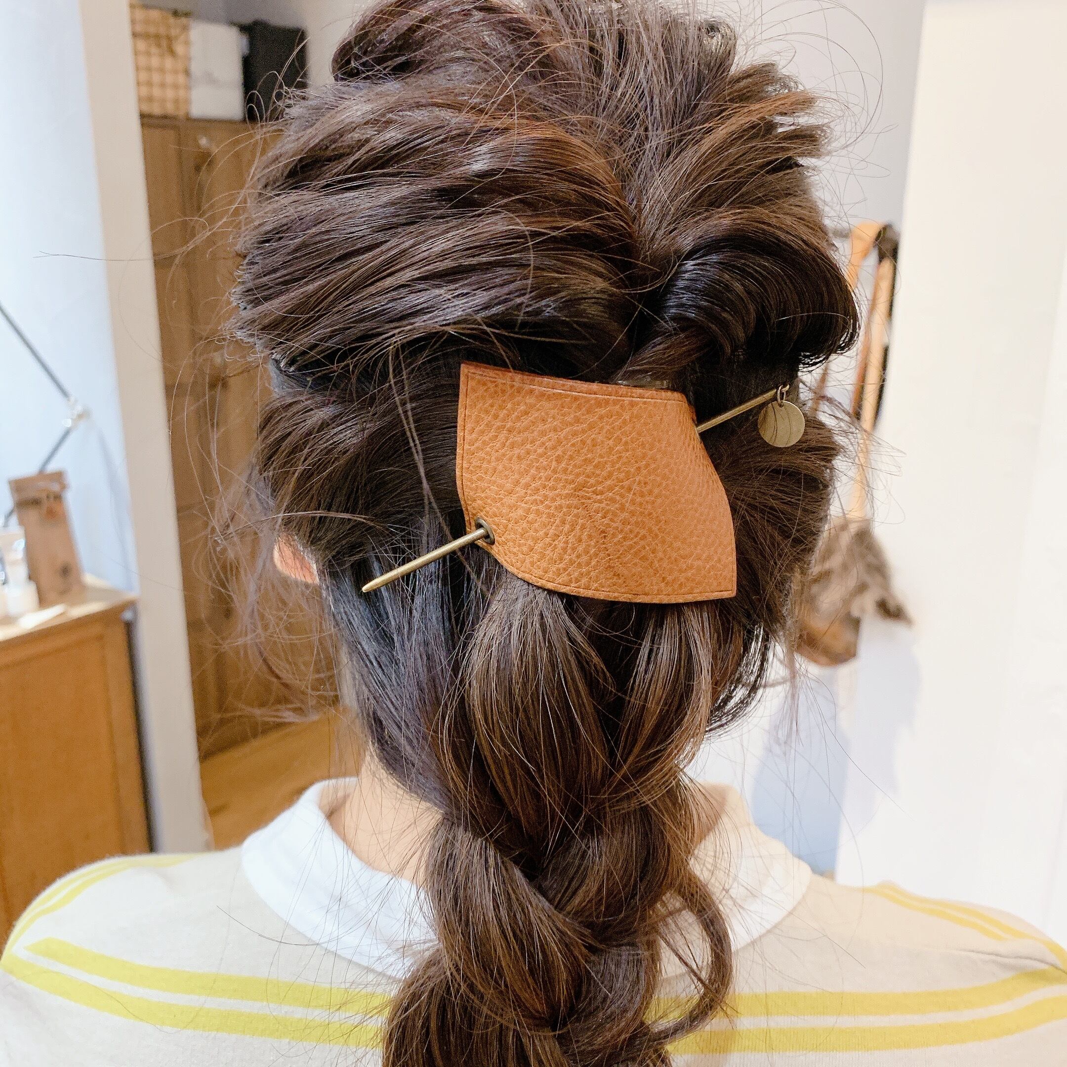 イタリアンレザー マジェステ かんざし m001 【KLW. ケーエル