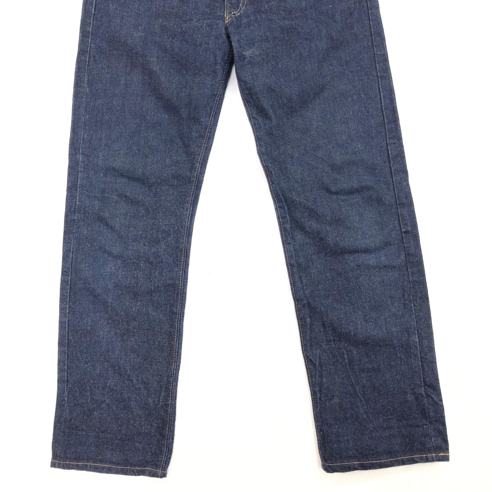 LEVI'S リーバイス 60〜 70年代 USA製 502- 0117 濃紺 BIG E ボタン裏