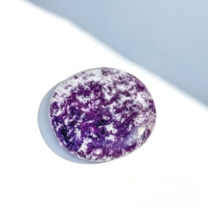 レピドライト パームストーン 62◇ Lepidolite palm stone ◇天然石・鉱物・パワーストーン・インテリア
