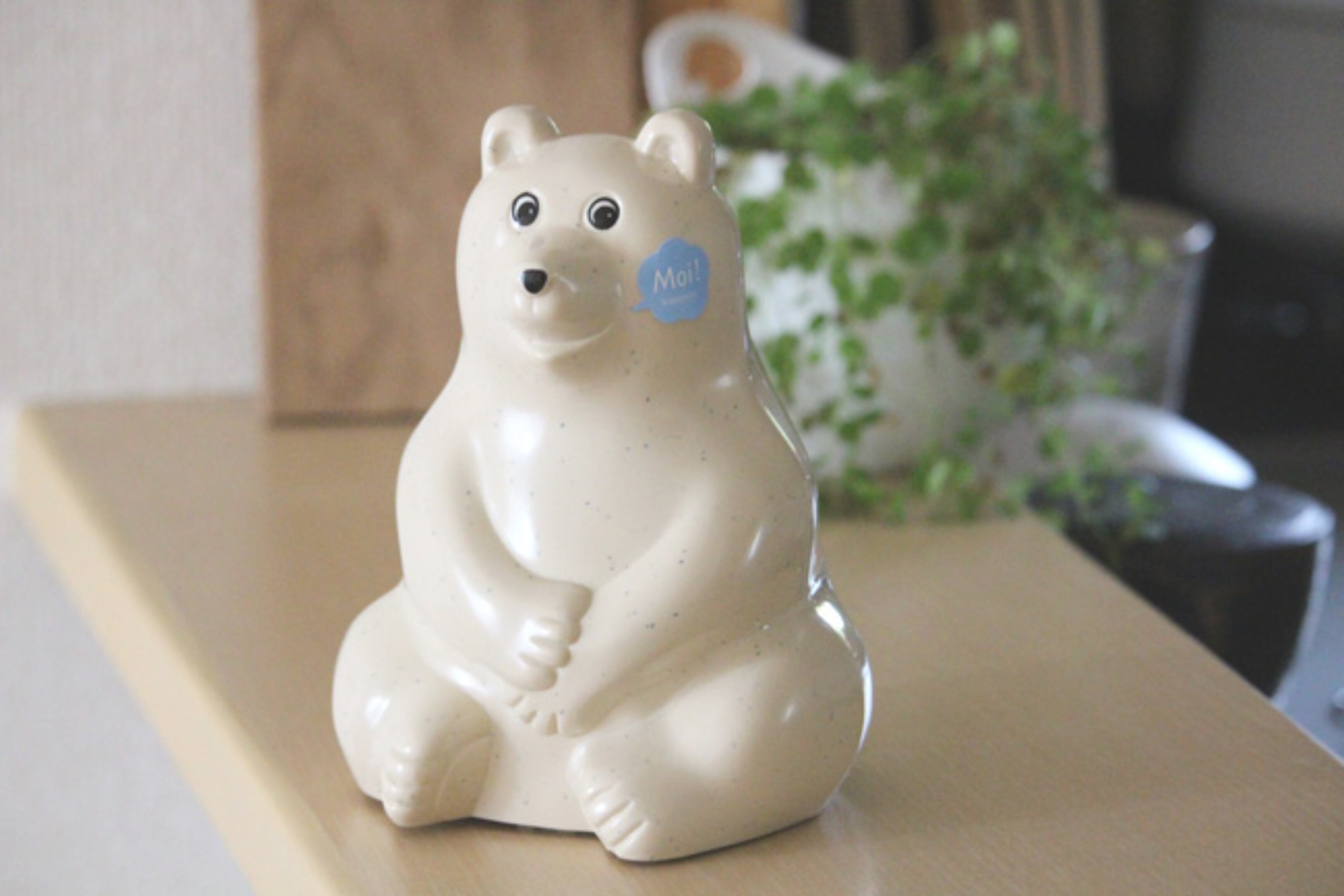 PLASTEP フィンランド 白くま貯金箱 | Zakka so-la