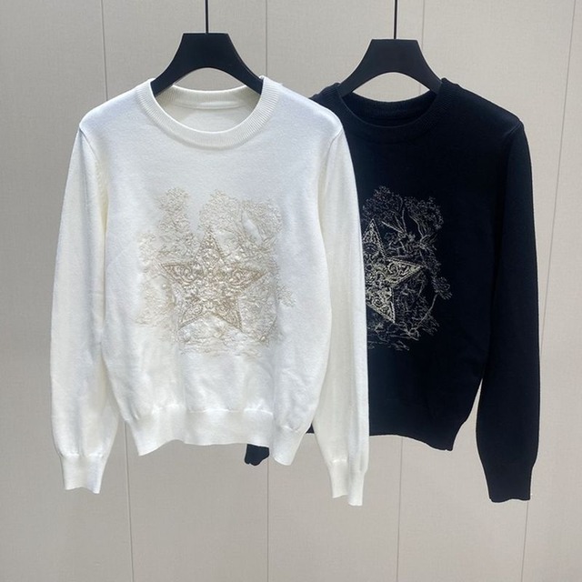 ラウンドネックセーター　23217