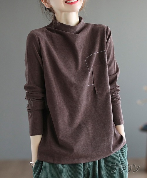 【秋冬新作】ファッションＴシャツ♪全5色◆#sedmhv-27227