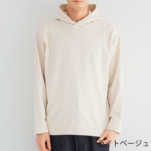 リネン RINEN 20/1オーガニック裏毛パーカー(19001)全5色