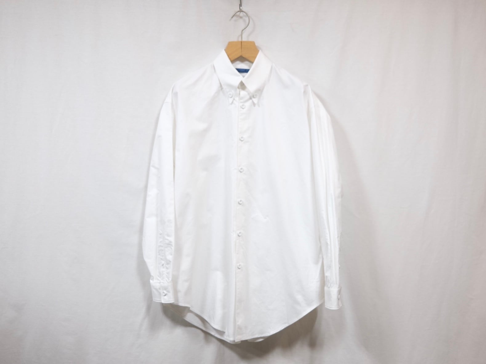 【Semoh】Shirt semoh” American Sea Island Cotton B.D Shirt White” | Lapel online
