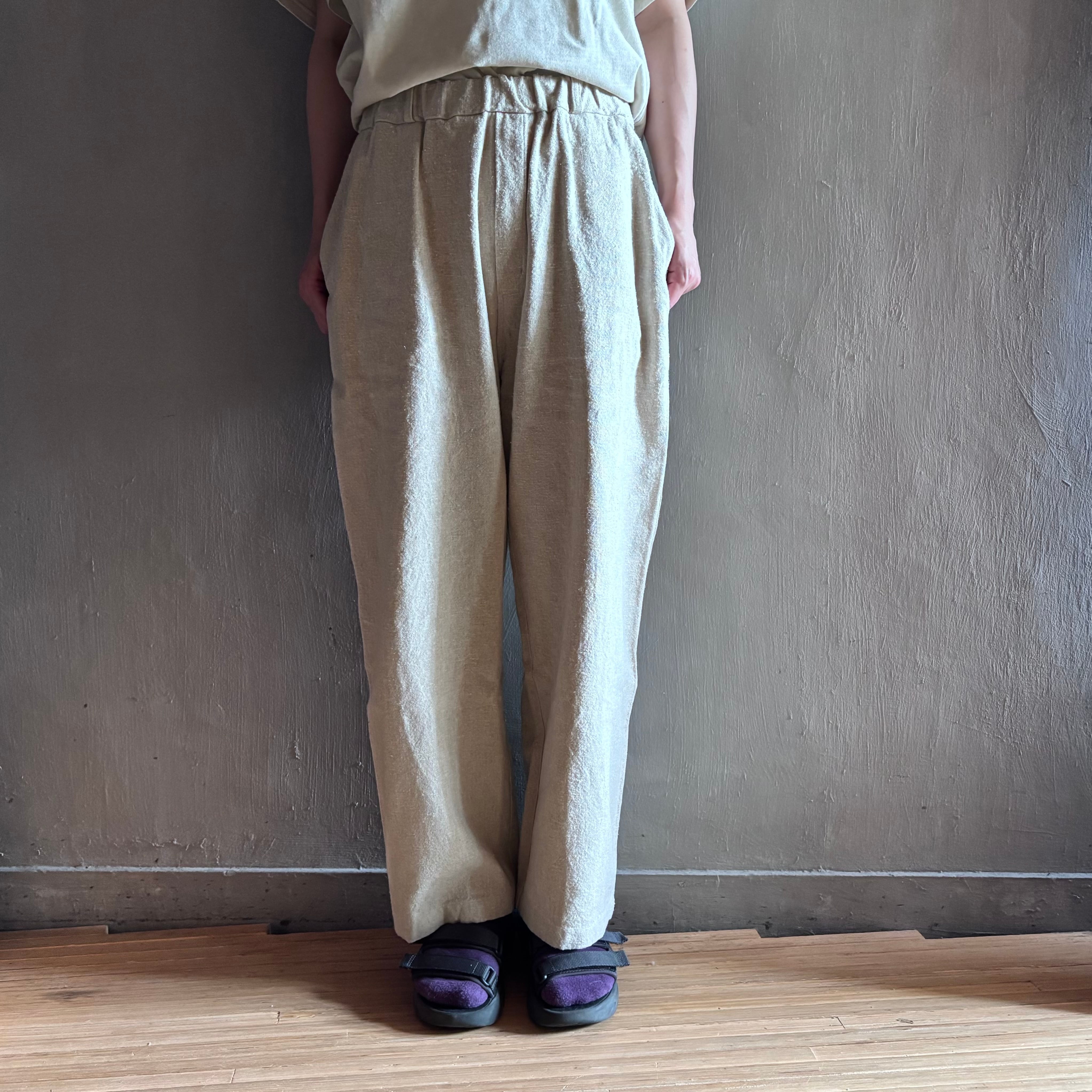 MITTAN|亜麻苧麻絹ワイド 生成 PT-121