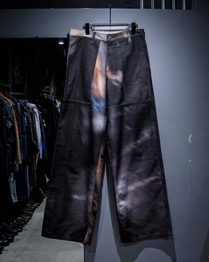 【add (C) vintage】“SERAPIS” 24AW Artistic Gradation Wide Straight Jeans