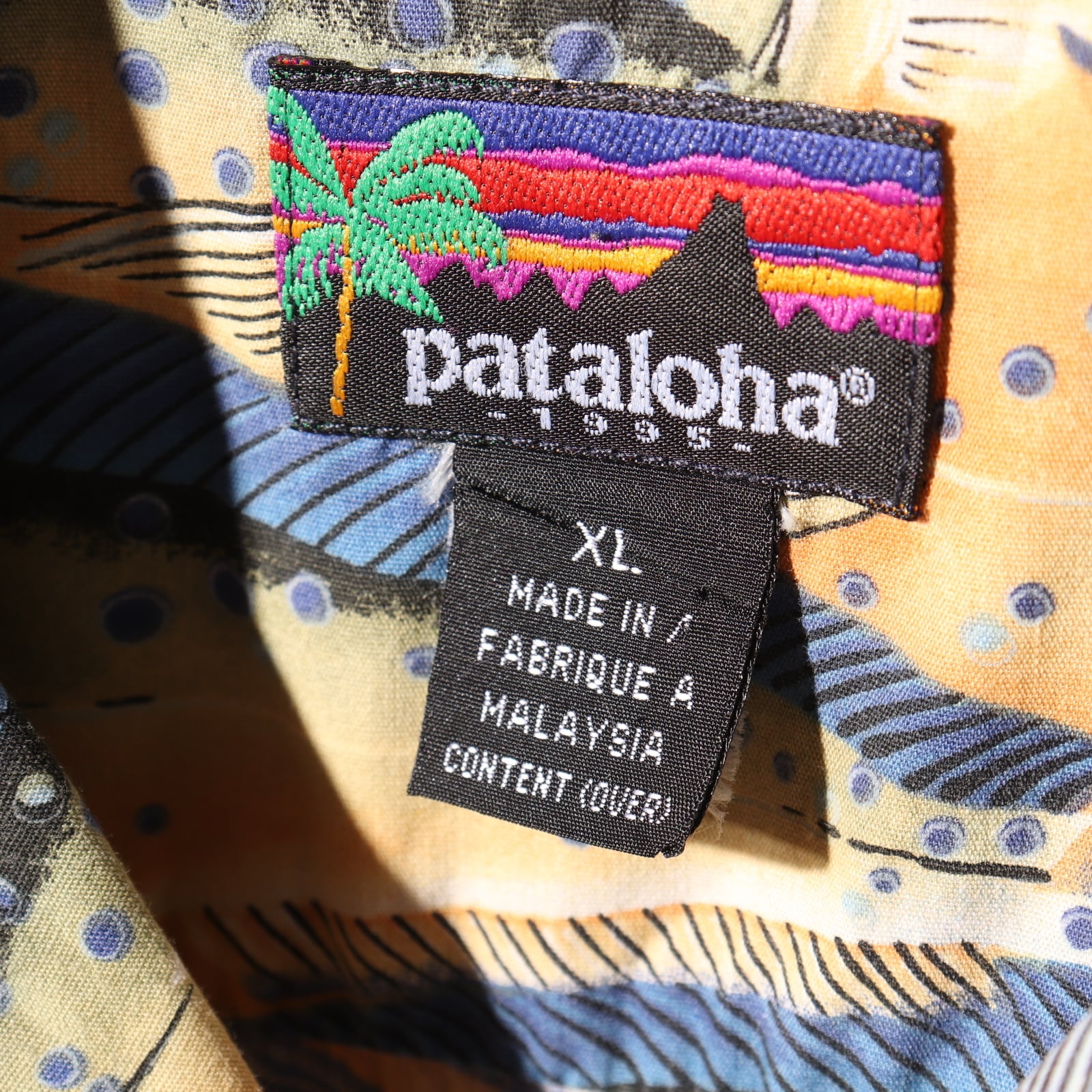 美品 XL 95年 マヒマヒ Patagonia パタゴニア パタロハ シャツ シイラ