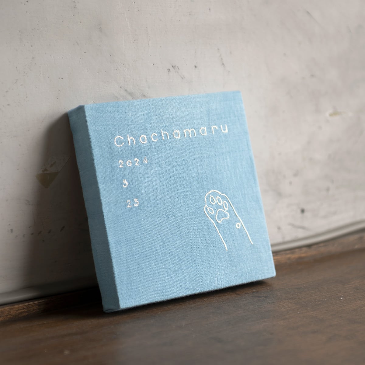 阿波藍染ファブリックパネル【小】 オーダーメイド刺繍 | 阿波プロダクツ