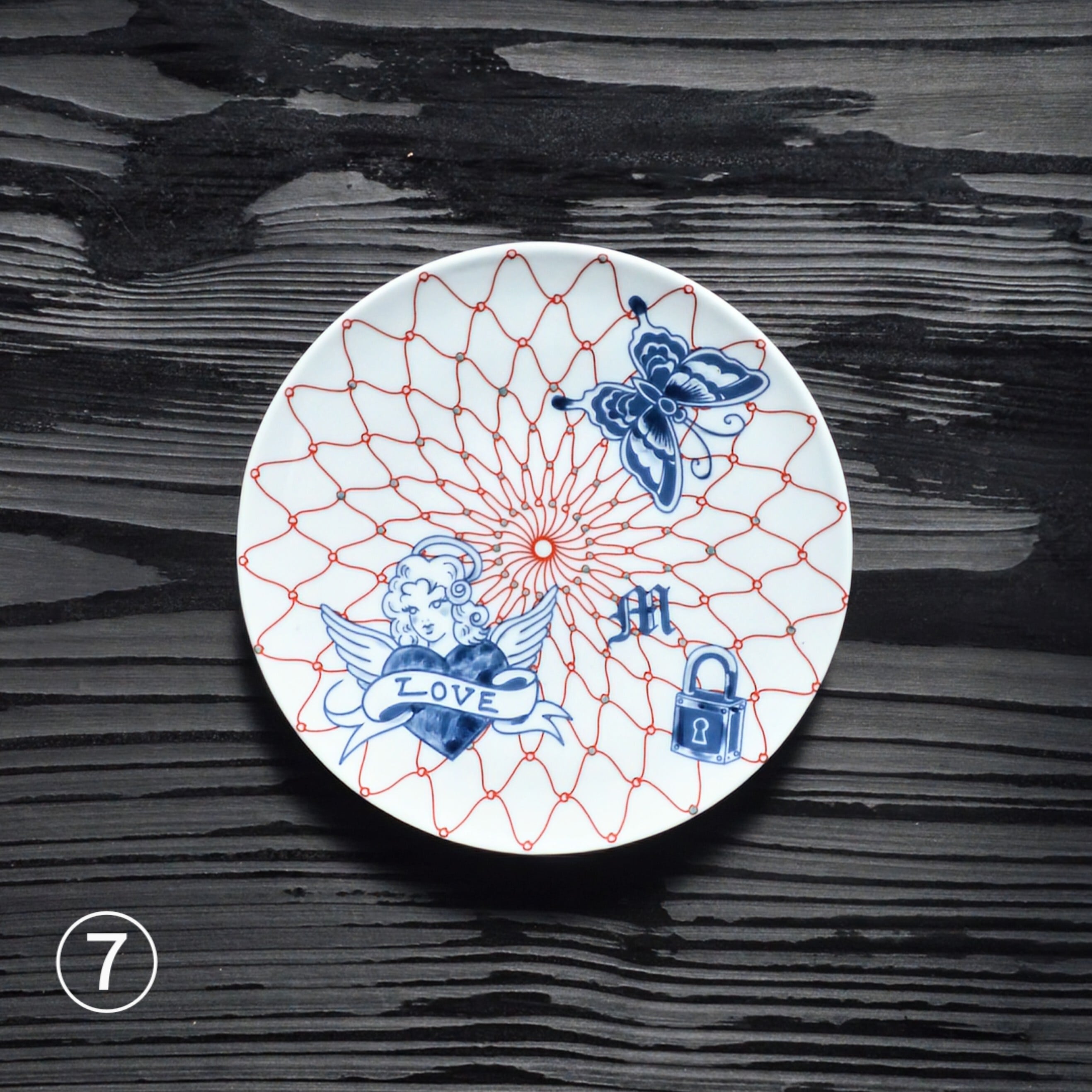 【NEW】MIZUKI KUTANI / TATTOO Plate 5寸⑦