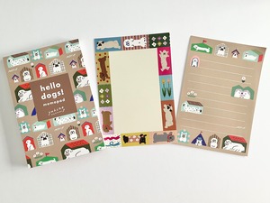 MEMO PAD「Hello!dogs」
