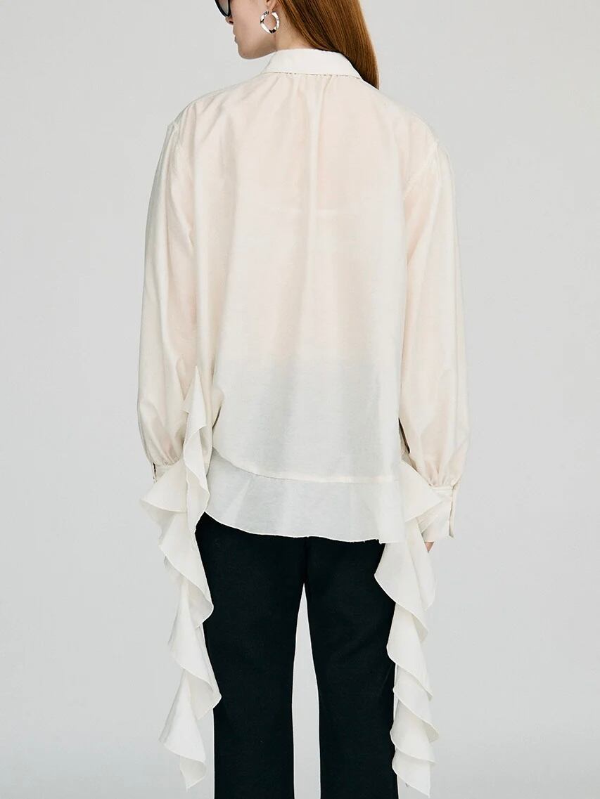 26AW | WOMEN】PRANK PROJECT プランクプロジェクト / シャツ / Sheer