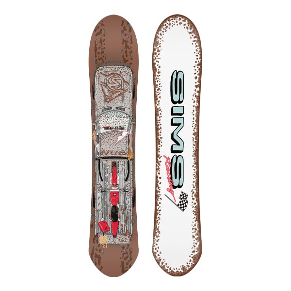 23-24 SIMS NUB スノーボード シムス ナブ カービング キッカー  