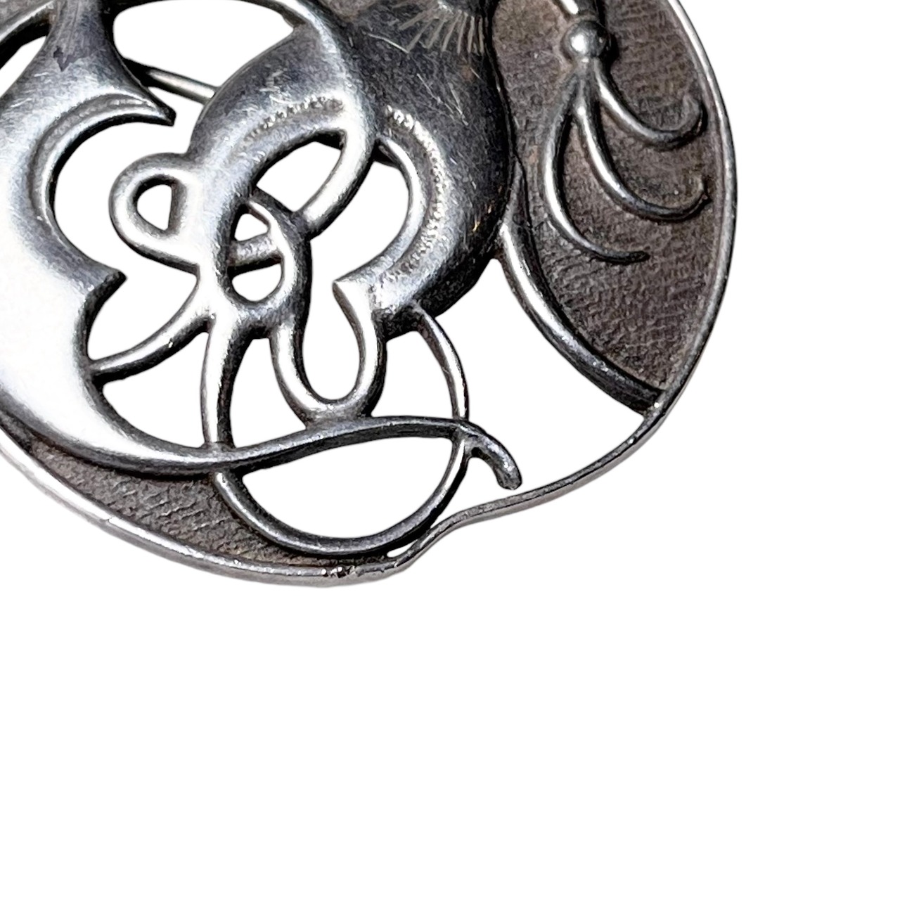 Ola Gorie silver brooch