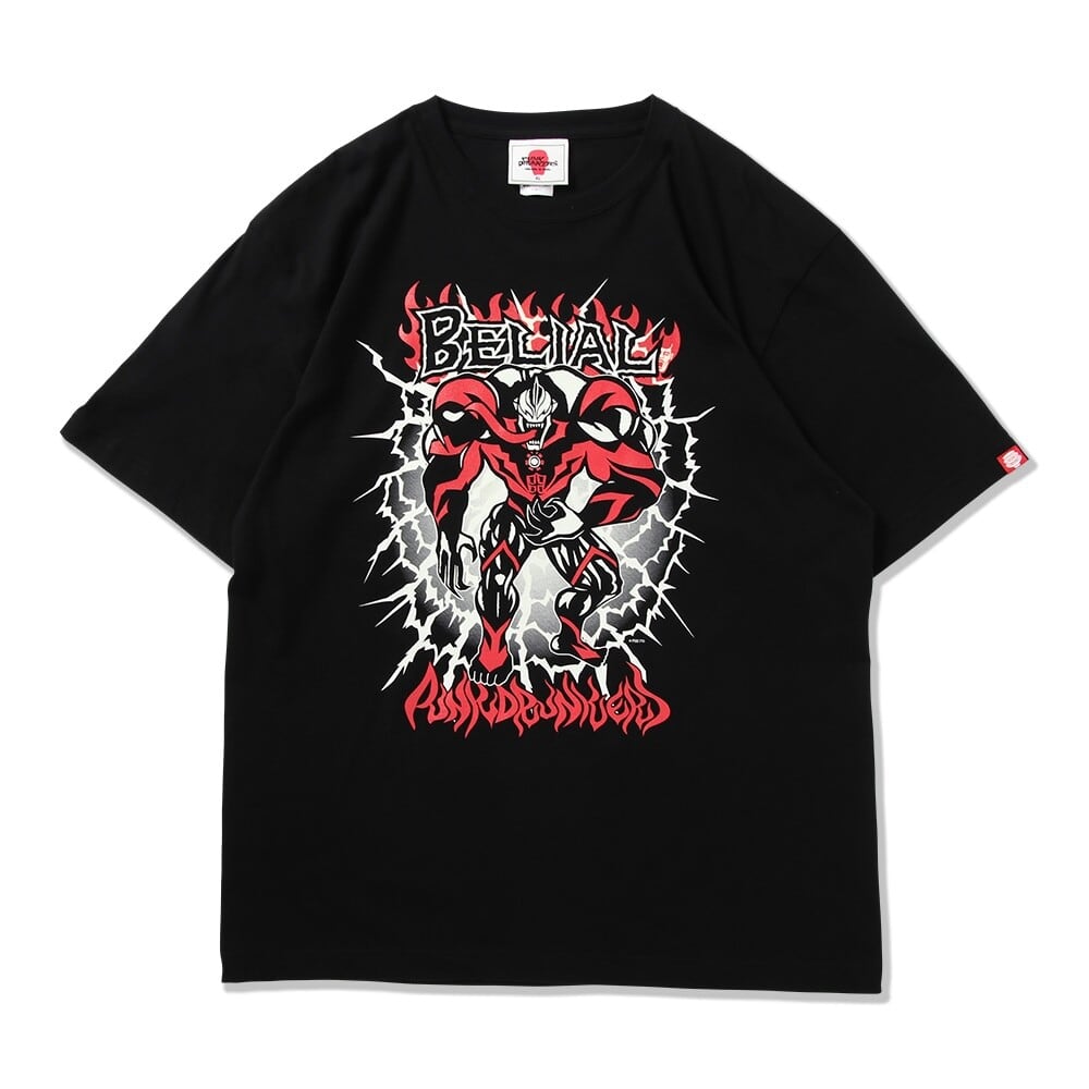 PUNKDRUNKERS / ［PDSx円谷プロ］ウルトラマンベリアルTEE / BLACK