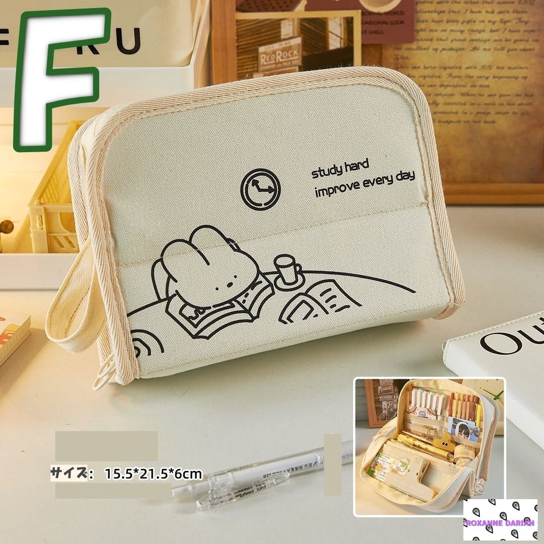 オーダーページ】リボン ペンケース ポーチ 筆箱 かぎ編み