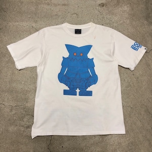 00s BOUNTY HUNTER/メカルくん print Tee/XL/プリントTシャツ/BxH/両面プリント/ホワイト/バウンティーハンター