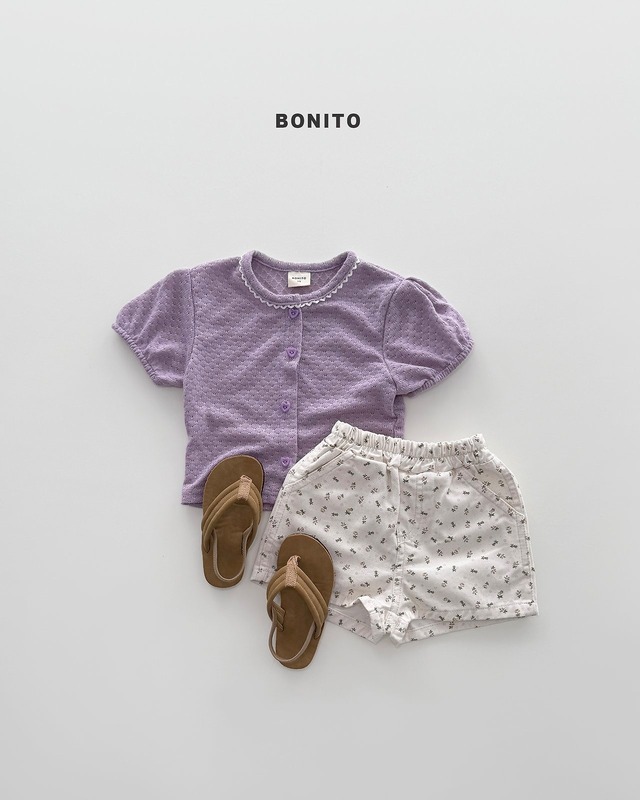 《予約》送料無料【BONITO】flower shorts