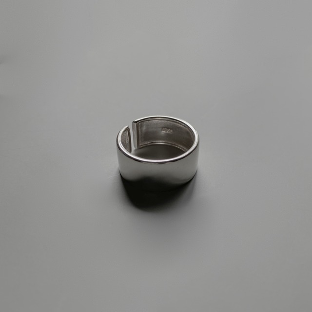 Simple wide ring【silver925】