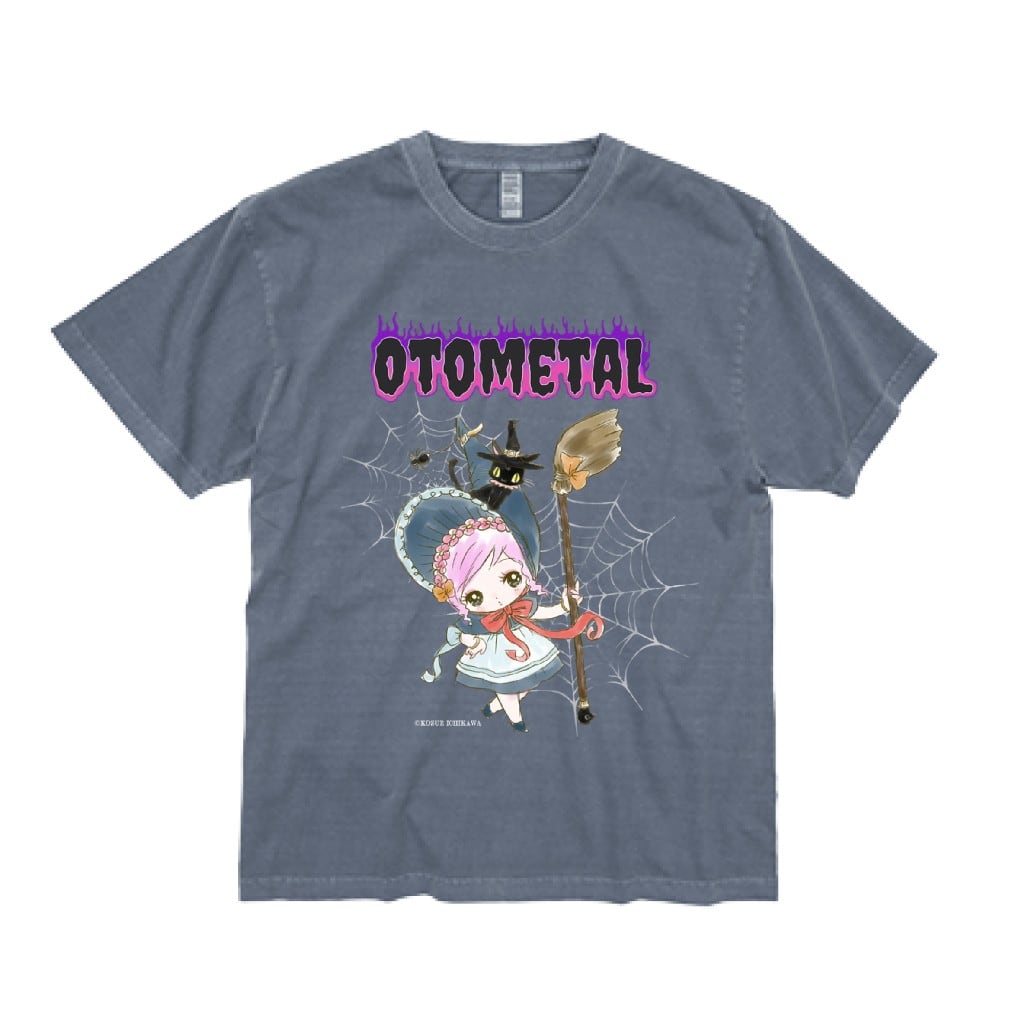 OTOMETAL】006 ヴィンテージ風ロックTシャツ バンピー（ペッパー