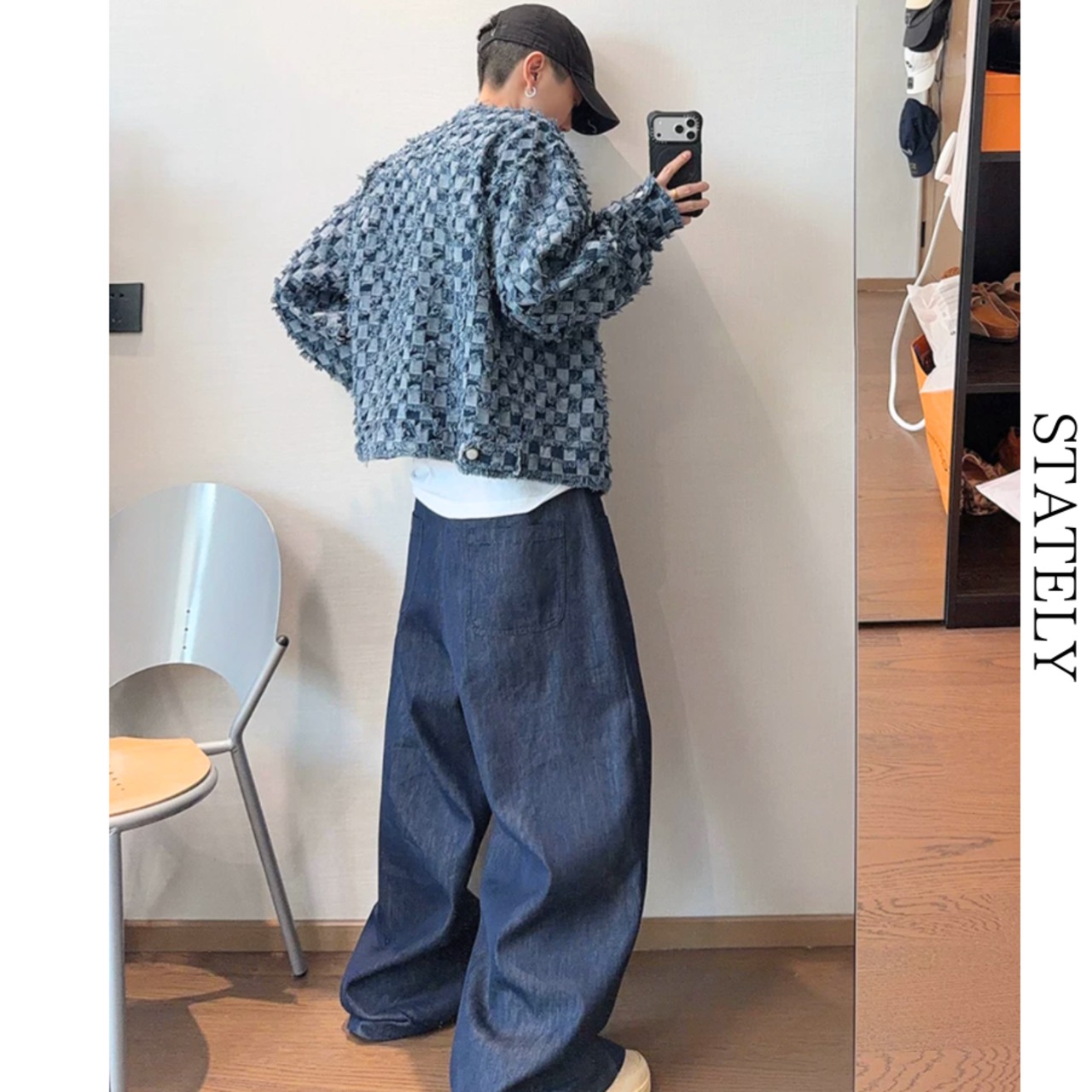 Fringe Weave デニムジャケット_O48・画像5