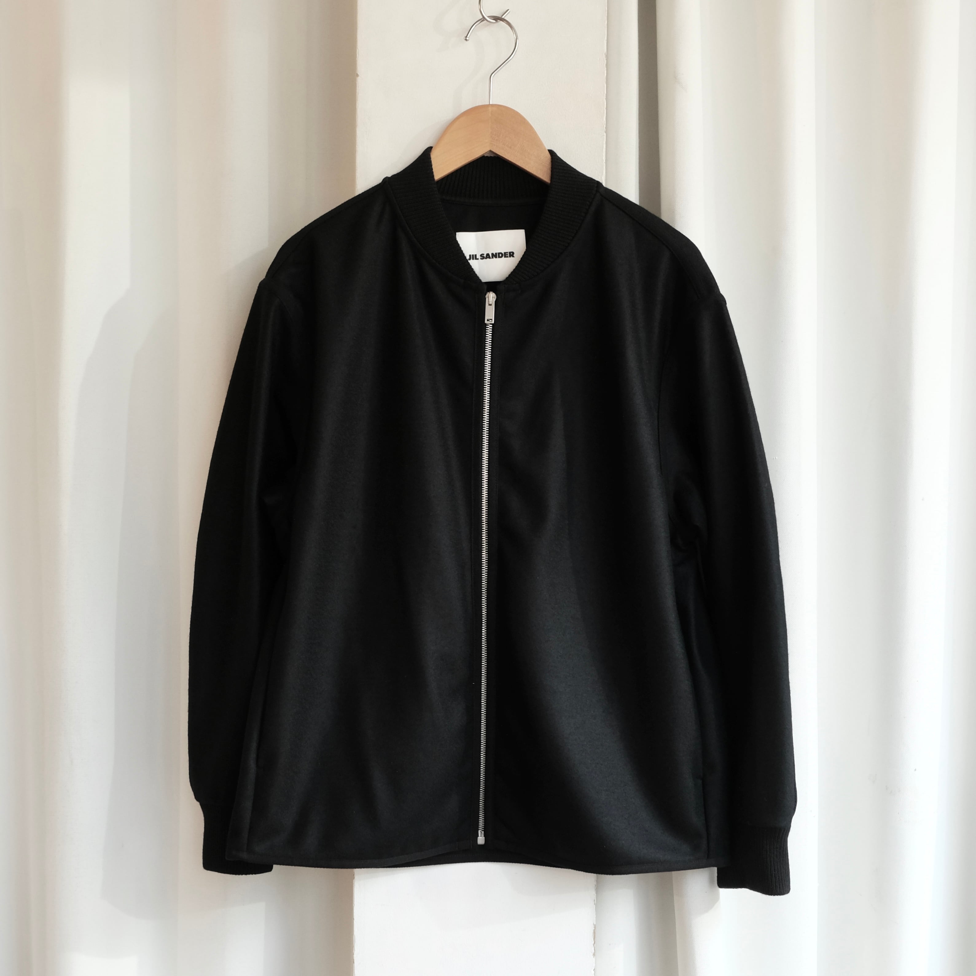 JIL SANDER 22AW FRANNEL WOOL ZIP UP JACKET | safarionline