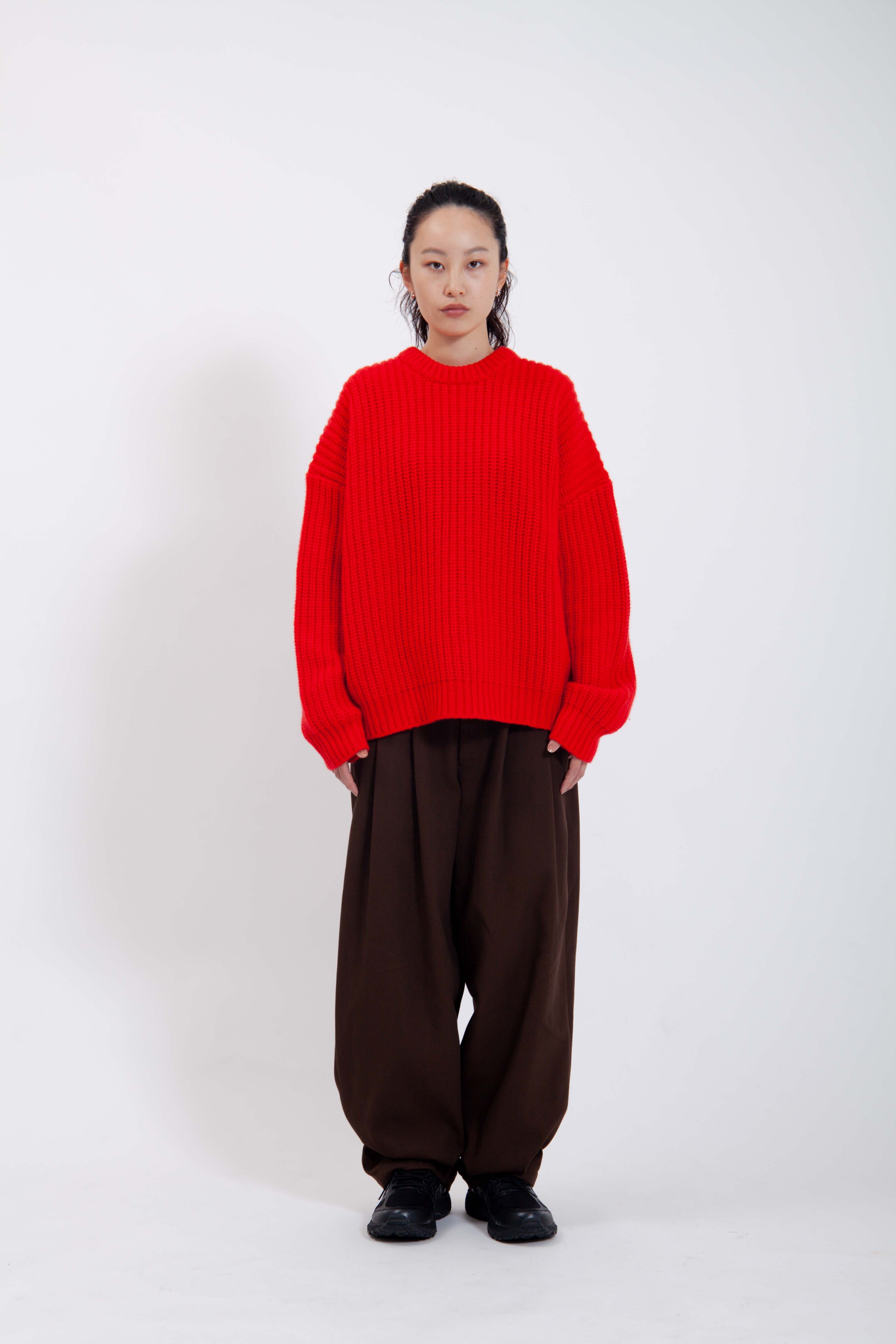 Cashmere pullover knit (RED) | TTTMSW