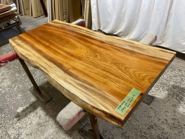 ケヤキ9441　欅　一枚板無垢 乾燥材　1510x680-640x54mm ローテーブル　センターテーブル　ダイニングテーブル　カウンター