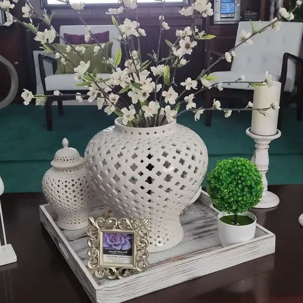 小物入れ フラワーベース 蓋付 花瓶 飾り壺 インテリア雑貨 装飾品
