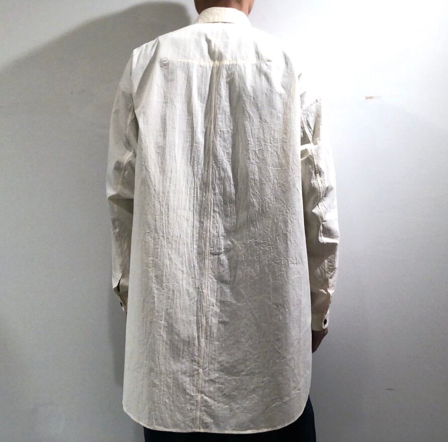 【未使用に近い】firmum フィルマム　シャツ　白　S