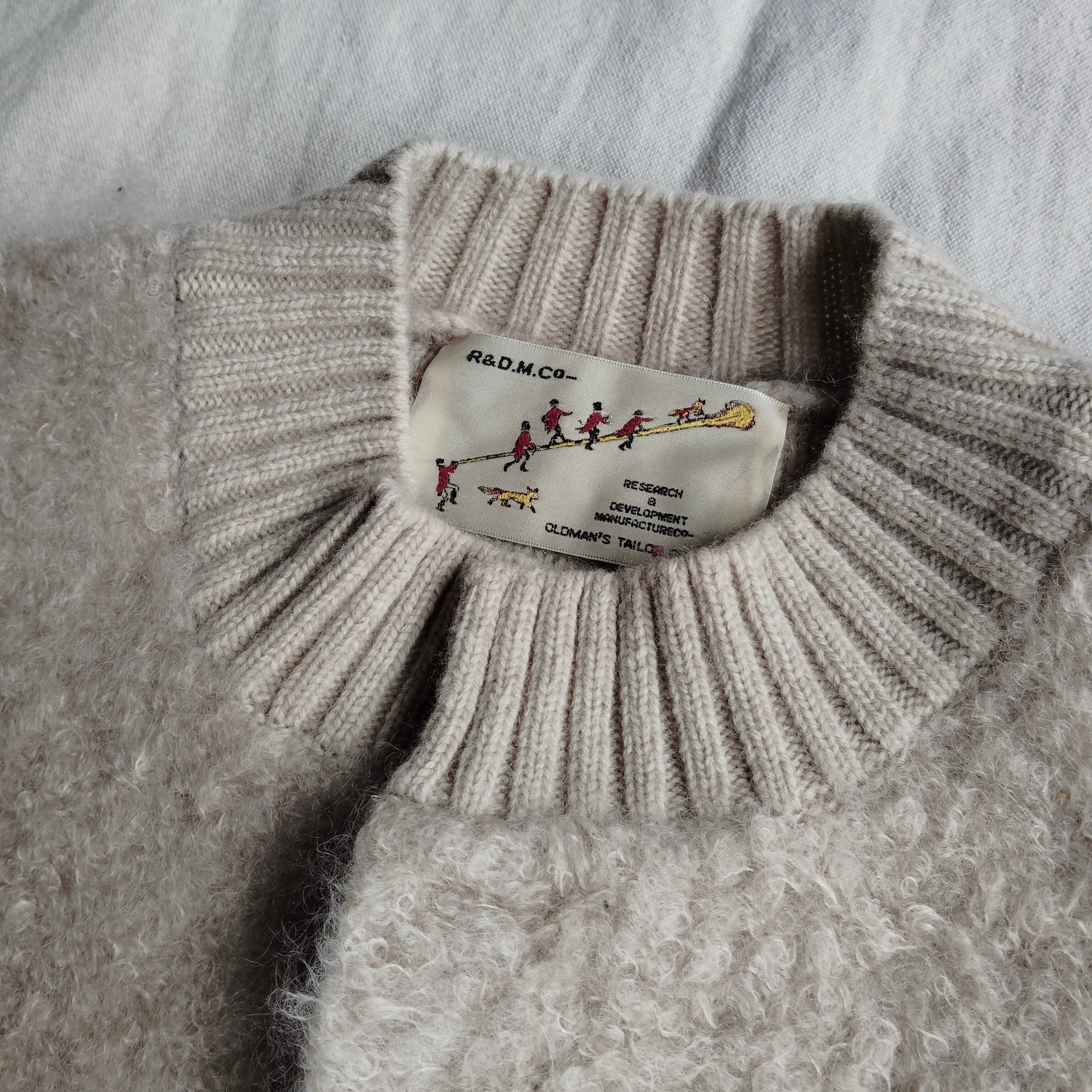 R&D.M.Co-/OLDMAN'S TAILOR オールドマンズテーラー PILE KNIT R&D.M.Co-/OLDMAN'S TAILOR オールドマンズテーラー PILE KNIT