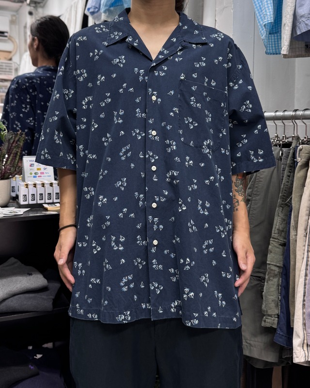 90’s~00’s Polo by Ralph Lauren Open Collar Shirt “CLAYTON” 【Other Side店】