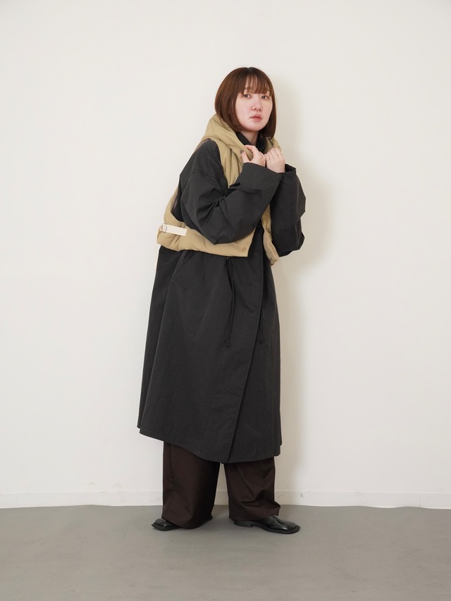 ☆【SET!!】Stand Neck Military Coat＋選べるベスト(全4種)