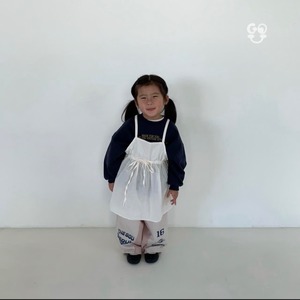 【GO.U】エアリーレイヤードワンピース oatmeal 90〜140cm 240207go