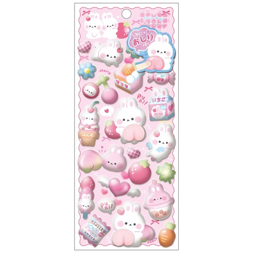 【ロット販売】【10入】スペシャルモッチモチシール ピンキーウサチャン91285(9428548)