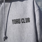 YORU CLUB LOGO HOODIE【Gray】