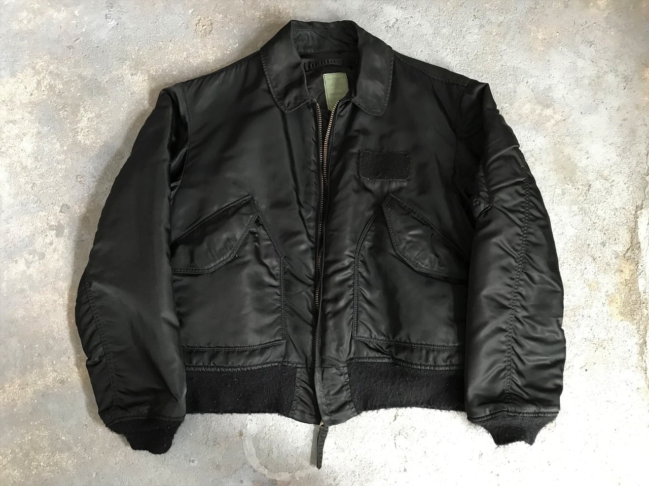 80~90s ALPHA INDUSTRIES CWU-45 flight jacket MADE IN USA