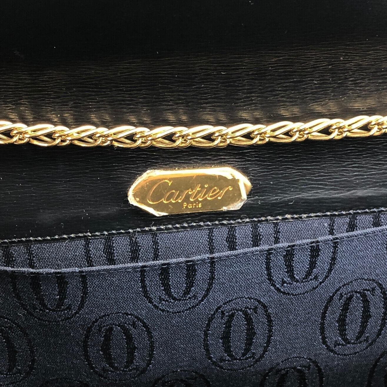 Cartier カルティエ サファイアライン ショルダーバッグ Cartier カルティエ サファイアライン ショルダーバッグ