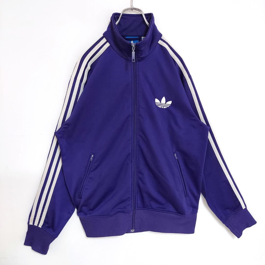 希少 adidas トラックジャケット ファイヤーバード ジャージ ブルーL