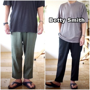 Betty Smith  　ベティスミス　イージー ワイド アンクルパンツ　ワイドパンツ　イージーパンツ　BSM716CL 　ユニセックス　男女兼用