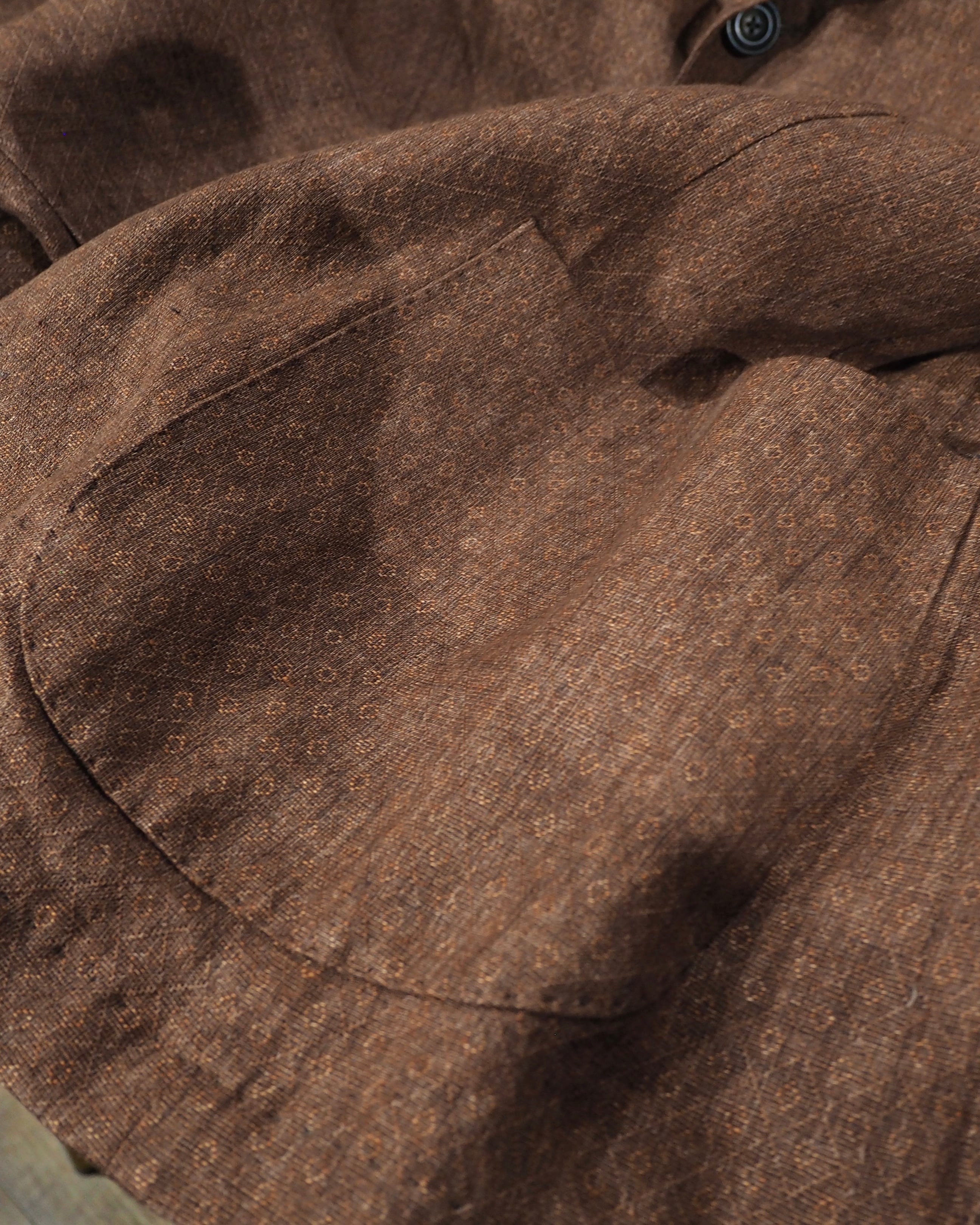 ” MESSAGERIE ” Pure Lino Linen 3B Tailored jacket (Made in Italy)