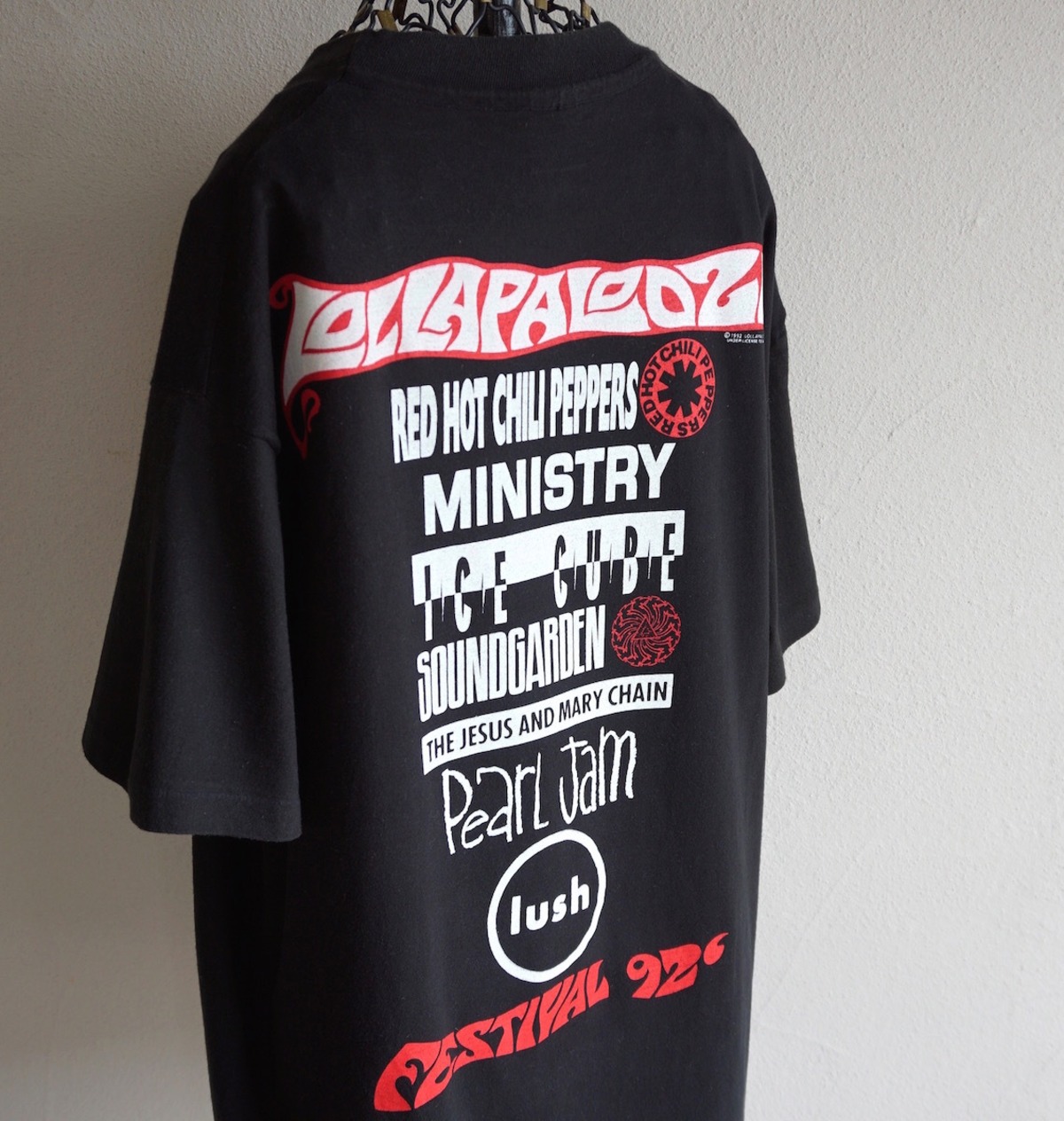 '92 USA製 [LOLLAPALOOZA] レッチリ ジザメリ パール・ジャム