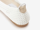 pointed-DOILY / WHITE