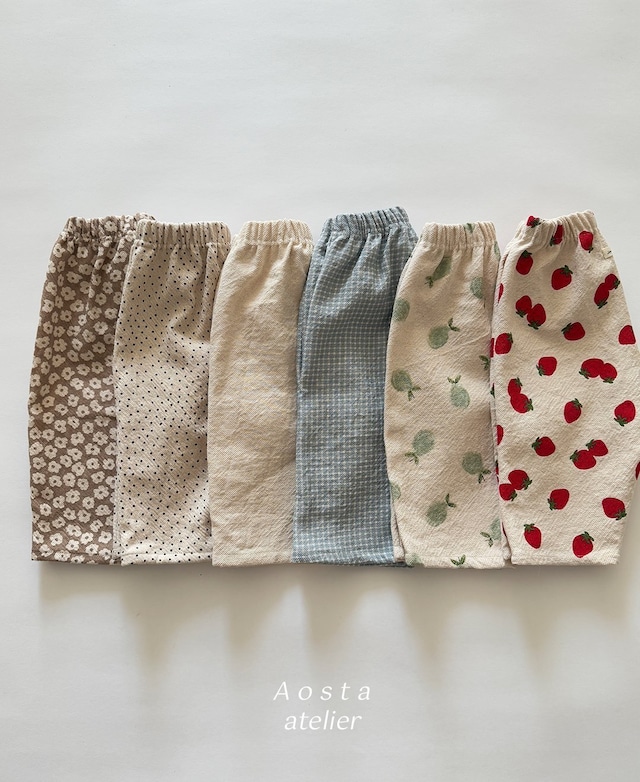 《入荷待ち》送料無料【Aosta】Chino Pants
