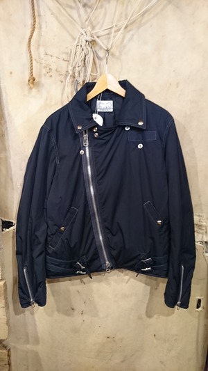  NEXUSⅦ. "NYLON RIDERS JACKET" Navy Color