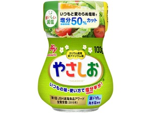 【在庫処分】味の素 やさしお 100g瓶 減塩